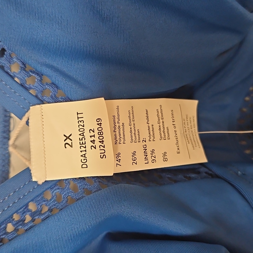 NWT Cupshe Plus Size Swimsuit - Picture 4 of 5